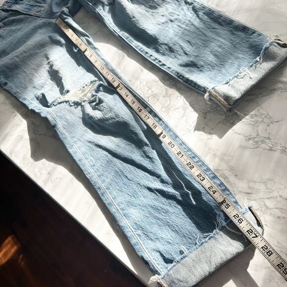 Madewell the Perfect Vintage Jean‎ Distressed Blue Jeans women’s size 26 - Picture 12 of 12